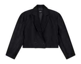 Blazer Alix The Label Women Bull Cropped Black