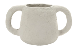 Bloempot Serax Earth Interior By Marie Michielssen Beige S 30 x 17 x 18 cm