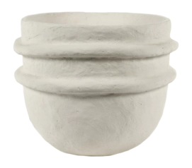 Bloempot Serax Earth Interior By Marie Michielssen White 30 x 30 x 28 cm