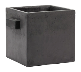 Bloempot Serax Urban Jungle By Marie Michielssen Black M 22 x 22 x 22 cm