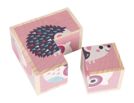 Blokken Janod Baby Dieren