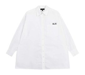 Blouse Alix The Label Women Oversized Poplin Soft White