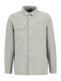 Blouse Barbour Men Clacton Overshirt Seagrass