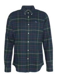 Blouse Barbour Men Kyeloch Tailored Tartan Shirt Green Loch