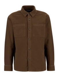 Blouse Barbour Men Regular Moleskin Overshirt Dark Sand