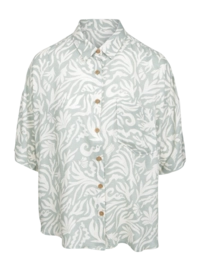 Blouse Brunotti Women Teodhora Shirt Aqua Grey