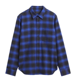 Blouse Elvine Men Rodrik Blue Check
