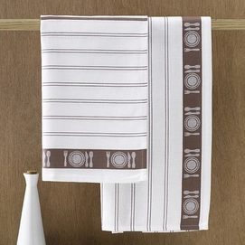 Tea Towel De Witte Lietaer BML Champignon (2 pc)