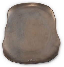 Bord Dutchdeluxes Plate XL Platinum Matt 28 cm (2-Delig)
