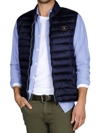 Doudoune Sans Manche Napapijri Aerons Vest Blu Marine Men