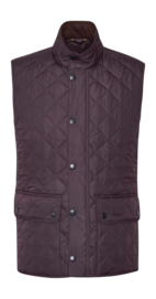 Bodywarmer Barbour Men New Lowerdale Quilted Gilet Black Oak