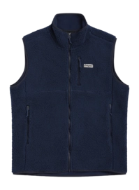 Bodywarmer Bergans Men Lunnan Pile Fleece Navy Blue Regular Fit