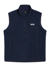 Bodywarmer Bergans Women Lunnan Pile Fleece Navy Blue Regular Fit