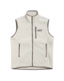 Bodywarmer Bergans Women Lunnan Pile Fleece Vanilla White Regular fit