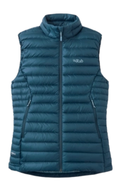 Bodywarmer Rab Women Microlight Vest Tempest Blue