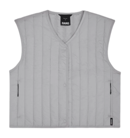 Weste RAINS Banja Short Liner Vest Damen Nimbus