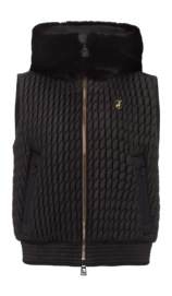 Bodywarmer Toni Sailer Women Flora Black PU membraan