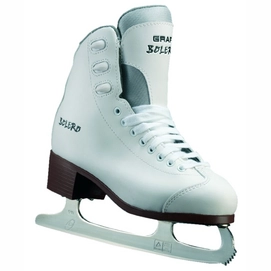 Eiskunstlauf Graf Bolero White Kinder-Schuhgröße 32