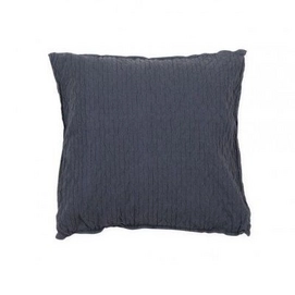 Housse Coussin Décoratif House in Style Bologna Bleu Gris (50 x 50 cm)