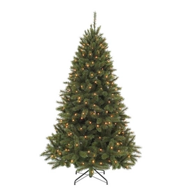 Künstlicher Weihnachtsbaum Triumph Tree Bristlecone Dark Green 215 cm LED-Beleuchtung