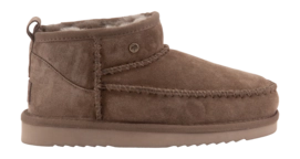 Boots Warmbat Women Durack Suede Stitch Mud