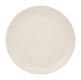 Bord vtwonen Plates Ceramic Offwhite 24 cm (Set van 2)