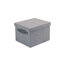 Storage Basket Aquanova Bora Medium Silver Grey