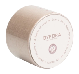 Breast Lift Tape Bye Bra Women Body Tape Beige (5 cm)