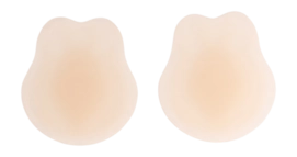 Breast Lift Tape Bye Bra Women Rabbit Silicone Cups Beige