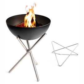 Feuerschale Höfats Bowl 57 Flex Set Schwarz