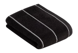 Douchelaken Esprit Box Stripes Black (67 x 140 cm) (Set van 2)