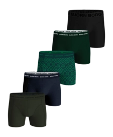 Boxershort Björn Borg Men Cotton Stretch Boxer 5198 Multipack 1 (5-pack) Regular Fit