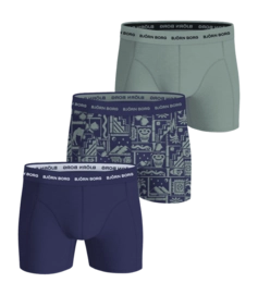 Boxershort Björn Borg Men Cotton Stretch II Multipack 2 (3-pack)