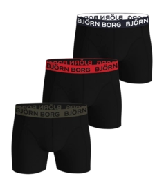 Boxershort Björn Borg Men Cotton Stretch Multipack 3 (5-pack) Aansluitende pasvorm