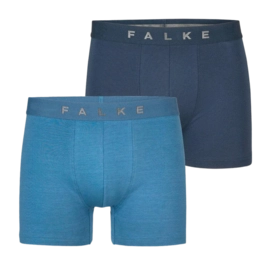 Boxershort Falke Men Daily Comfort Blue (2-Pack)