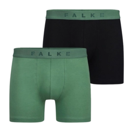 Boxershort Falke Men Daily Comfort Green Black (2-Pack)