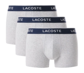 Boxer Shorts Lacoste Men 5H1300 Silver Chine (Set of 3)