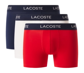 Boxershort Lacoste Men 5H2394 Navy Blue/White/Red
