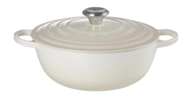 Braadpan Le Creuset Marmite Gietijzer Meringue 28 cm