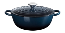 Braadpan Le Creuset Marmite Gietijzer Nuit 28 cm