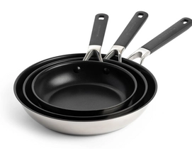 Pannenset Braadpan KitchenAid Classic 20/24/28cm