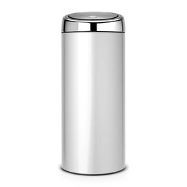 Brabantia Touch Bin Zilver RVS 30L