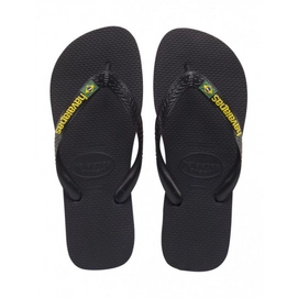 Tong Havaianas Kids Brasil Logo Black