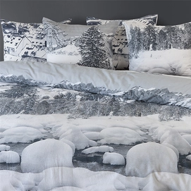 Bettwäsche Refined Breckenridge Weiß Flanell