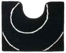 Toilet Mat Sealskin Breeze Black