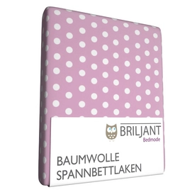 Spannbettlaken Briljant Kinder Bea Rosa (Baumwolle)