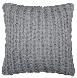 Sierkussen Essenza Britt Grey Melange Acryl Gebreid
