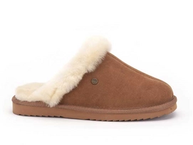 Pantoffel Warmbat Women Burley Suede Cognac