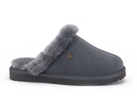 Pantoffel Warmbat Women Burley Suede Dark Grey
