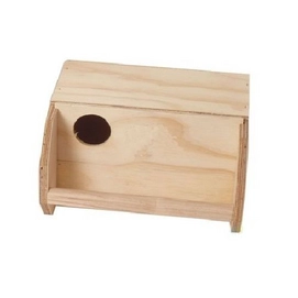 Broedkast Huismerk Parkiet Hout